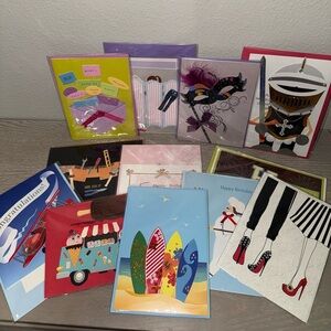 Burgoyne, 3D Greeting Cards- All Occasion Sealed. Summer, birthday, & more (12)